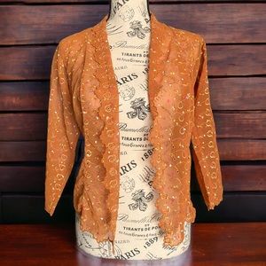 🍓 4 for$25 Sweet, bohemian, delicate, sheer top with embroidery